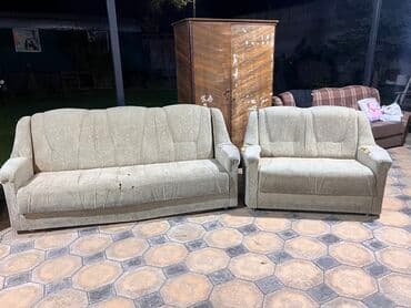 диваны бу ош: Бишкек 
Продается 4 дивана — 2