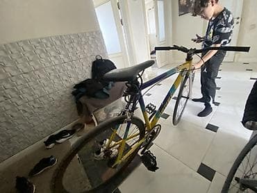 фикс grey: Шоссейный велосипед, Рама M (156 - 178 см), Б/у — 3