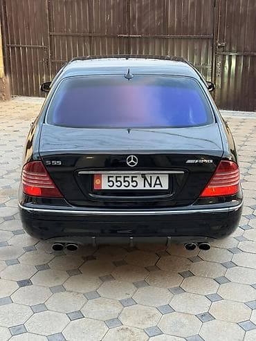 мерс 55: Mercedes-Benz S-class AMG: 2003 г., 3.7 л, Автомат, Бензин, Седан — 5