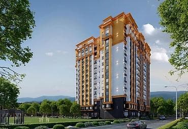 срочно гарит: 2 комнаты, 67 м², Элитка, 14 этаж, Готовая ПСО (под самоотделку) — 3