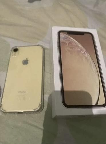 iphone 6 бу: IPhone Xr, 64 ГБ, Желтый, Наушники, Защитное стекло, Чехол, 77 % — 5