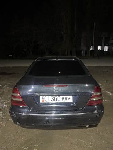 mercedes 1320: Mercedes-Benz E-Class: 2002 г., 2.7 л, Автомат, Дизель, Седан — 4