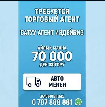 вакансии агент: Вакансия: торговый агент - Требуется торговый представитель (сатуу — 1
