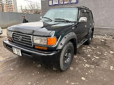 Toyota Land Cruiser: 1996 г., 4.5 л, Автомат, Газ, Внедорожник