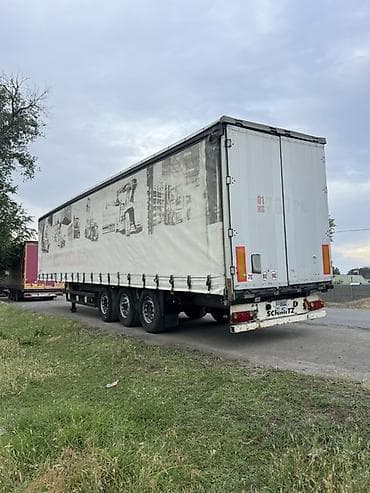 сидения ковш: Прицеп, Schmitz Cargobull, Шторный — 1