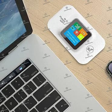 Техника и электроника: Портативный карманный Wi-Fi модем-роутер MF688 4G/5G работает на — 9