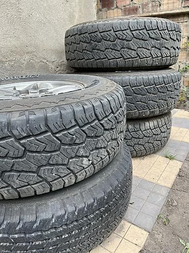 rf1 rf2: Колеса в сборе 275 / 70 / R 16, Лето, Б/у, Внедорожные (АТ/МТ), Литые, отверстий - 5 — 3