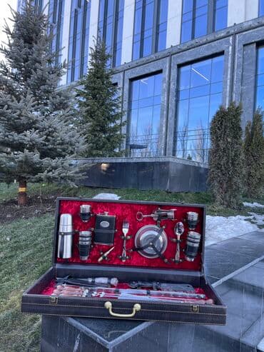 набор для шашлыка в кейсе: Самый топовый набор!!! 45 предметов Все на 6 персон А — 1