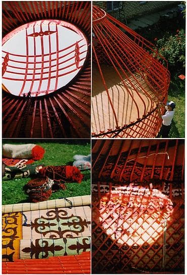 юрта сувенир: Продается юрта. Размеры: Диаметр 6 метров, 85 баш, 6 канат. Деревянные — 10