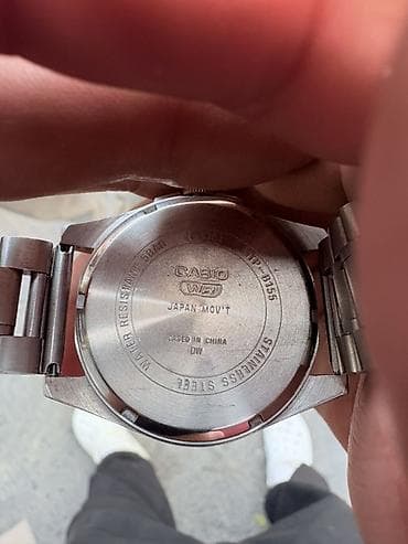 casio edifice: CASIO WR мужские наручные часы на стальном браслете - Кварцевый — 2
