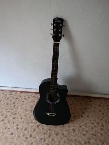 велик на титановых дисках: Акустическая гитара Foix, корпус формата с вырезом (cutaway) для — 3