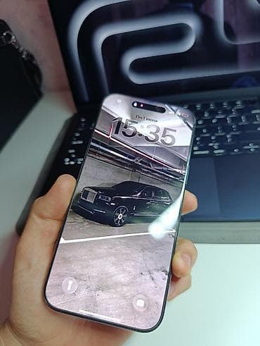телефоны до 5к: IPhone 16 Pro Max, Новый, 256 ГБ, Black Titanium, 100 % — 2