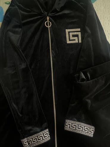 где купить парик из натуральных волос: Халат с брючками ( шымы менен) цвет черный Велюр Размер S- M ( — 5