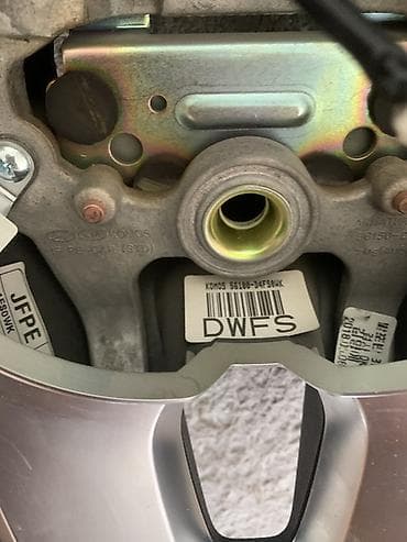 Салондун тетиктери: Руль Kia 2019 г., Оригинал — 4