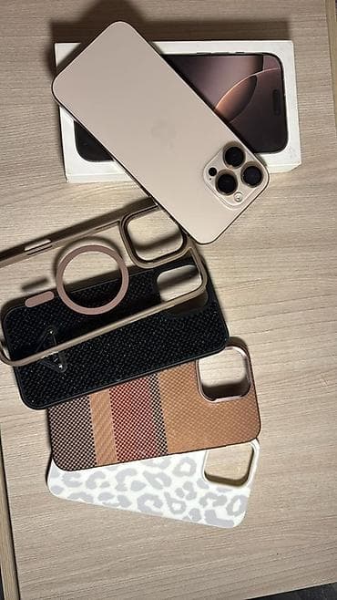 айфон 16 про 512: IPhone 16 Pro Max, 256 ГБ, Desert Titanium, Коробка, 95 % — 3