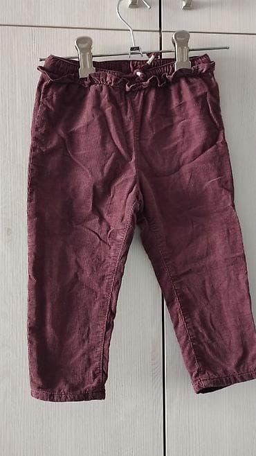 детские брюки: Детские вельветовые брюки на подкладке H&M - Цвет — 1
