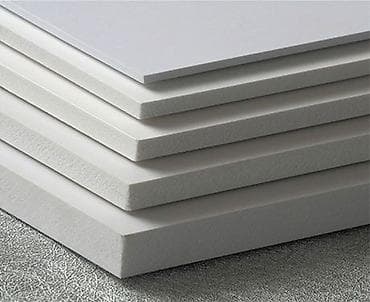 Сэндвич-панели изоляционные: ПВХ-панели (листовой вспененный ПВХ) Описание: - Белые листы — 1