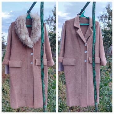 срочно продаю в связи с переездом: Продаю пальто из альпака(осень) Состояние отличное. Размер подойдет — 1