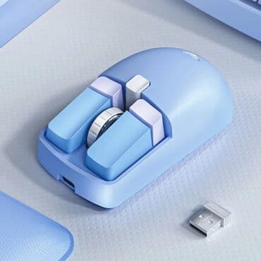 компьютерные мыши aukey: Aula sc320, эргономичная беспроводная bluetooth-мышь, перезаряжаемая — 9