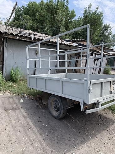 Унаа: Прицеп одноосный бортовой с каркасом под тент/надставные борта — 2