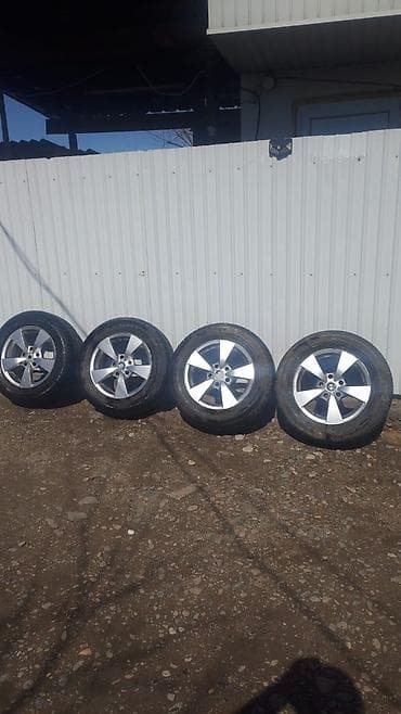 Колеса в сборе <25 / R 16, Всесезонная, Б/у, Комплект, Литые, отверстий - 5