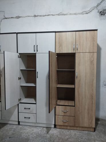 купить шифоньер недорого: Шкаф для одежды, Новый, Прямой, ЛДСП — 2