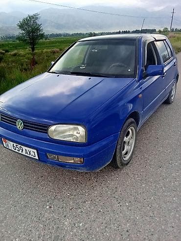 green line: Volkswagen Golf: 1997 г., 1.8 л, Автомат, Бензин, Хэтчбэк — 1