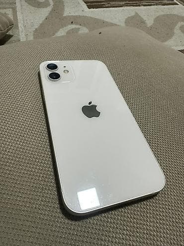 redmi 9 с: IPhone 12, Колдонулган, 64 ГБ, Ак, 90 % — 1