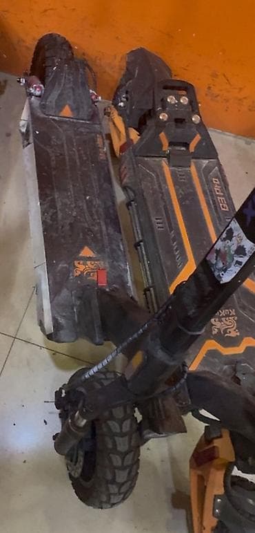 мото китай: Электросамокат, Kugoo, Б/у — 3