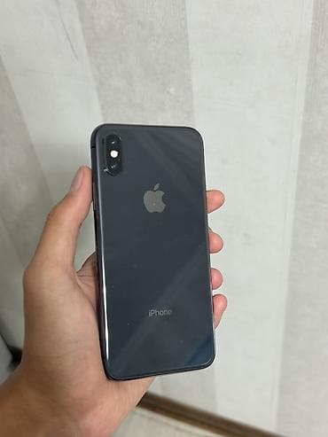 IPhone X, Б/у, 256 ГБ, Space Gray, Коробка, 100 %