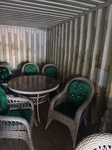 ротанговые ширмы: Комплект садовой мебели, Стол, Ротанг — 3