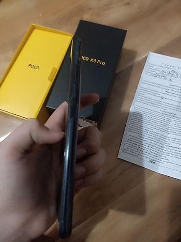 Poco X3 Pro, Б/у, 256 ГБ, цвет - Черный, 1 SIM — 8