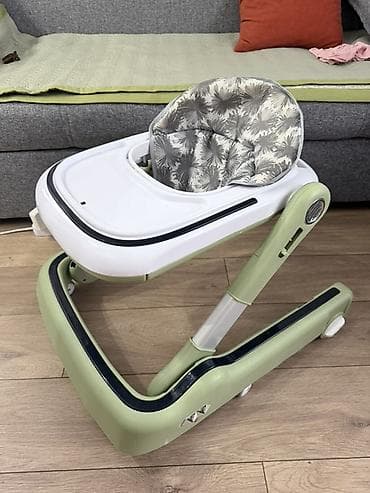 Столы: Детский шезлонг, Другой вид, Пластик, цвет - Зеленый — 2