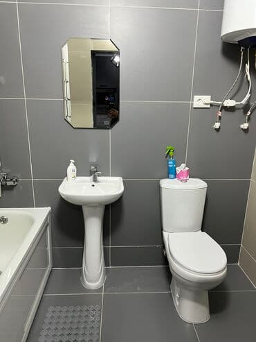 почасовая квартира ош: 1 комната, Постельное белье, Парковка, Бытовая техника — 9