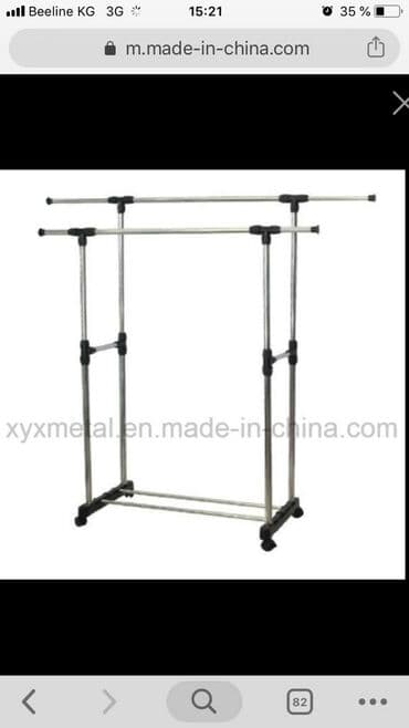 вешалка стойка бишкек: Новинка! Гардеробные, двойные вешалки на колесах, очень удобные и — 4