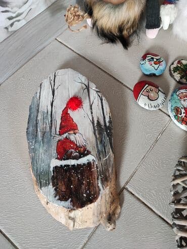 подарки ош: Всё для праздника! Венок рождественский 1600, гномы 400с за штуку — 7
