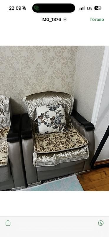 мягкий уголок для зала: Мягкий гарнитур для гостиной: диван + 2 кресла - Комплектация — 3