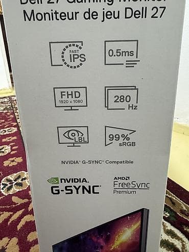 imac 2012: Монитор, Dell, Б/у, LED, 27" - 28" — 4