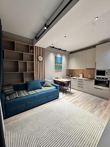 продаю кв балыкчы: 1 комната, 40 м², Элитка, 4 этаж, Дизайнерский ремонт — 3
