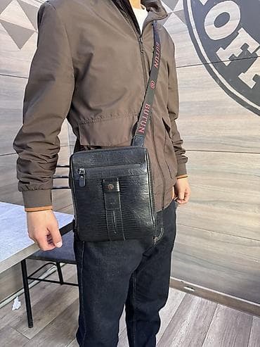 сумка butun: Классическая сумка, Butun, Материал: Натуральная кожа, Застежка на молнии, Мужские — 1