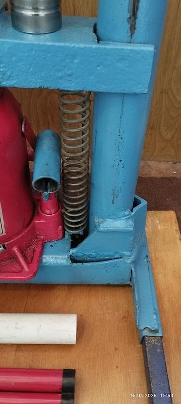 Личные вещи: Пресс станок для изготовления технопланктона 20 тонн с пресс — 5