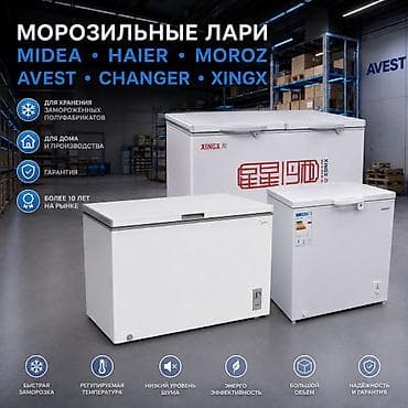 морозильник ларь: Морозильник, Новый, Бесплатная доставка — 1