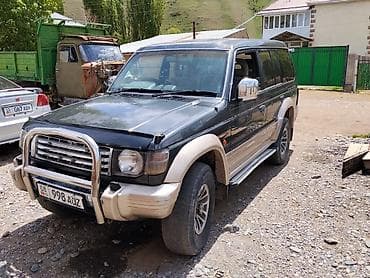 глушитель насадки: Mitsubishi Pajero: 1993 г., 2.5 л, Механика, Дизель, Внедорожник — 9
