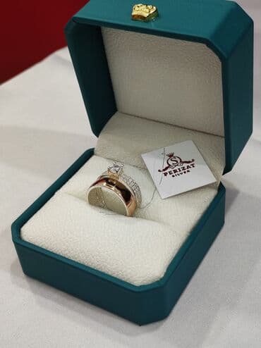 эксклюзивные свадебные пригласительные: Кольцо 2в1 Серебро 925 с напылением золото Размеры имеются Цена — 3