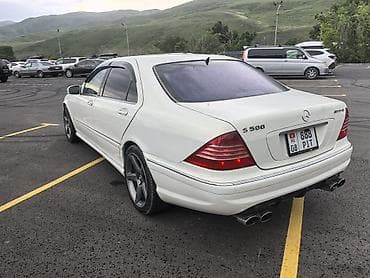 глушитель на опель зафира а: Mercedes-Benz S-Class: 2002 г., 5 л, Автомат, Бензин, Седан — 2