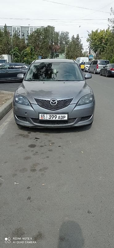 Mazda 3: 2005 г., 1.6 л, Механика, Бензин, Седан