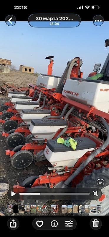прес ош: Сеялка точного высева KUHN Planter 3M - Количество рядков: 8 - — 3