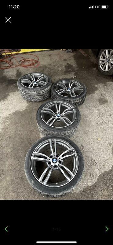 e39: Колеса в сборе 235 / 45 / R 18, Лето, Б/у, Комплект, Легковые, Литые, отверстий - 5 — 2