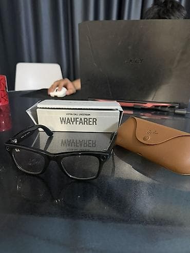 blend group: Умные очки 1го поколения Ray-Ban Stories Wayfarer (черные) - Форма — 2