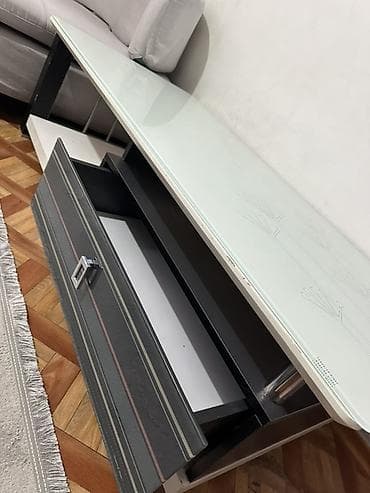 стол с диваном: Гарнитур для зала, Ткань, текстиль, Самовывоз, цвет - Серый — 5